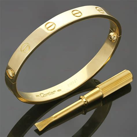 cartier bracelet love cuffs|cartier love bracelet with screwdriver.